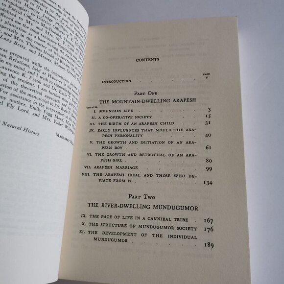 1963 Sex and Temperament by Margaret Mead Paperback Anthropology Study Ethnology - Picture 7 of 9